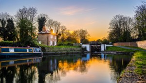 Hanwell Flight of Locks 93 by Leigh Cousins was a runner-up in Living Waterways of North and West London Photo Competition