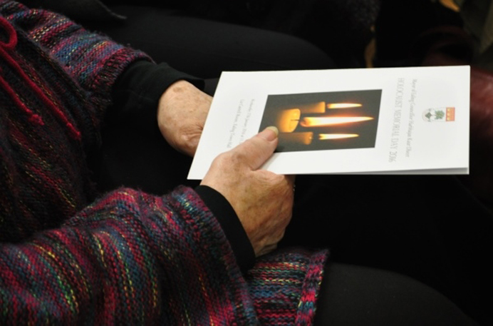 Holocaust Memorial Day 2016 programme