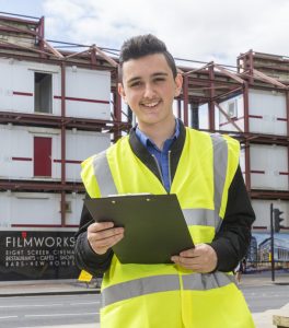 Apprentice Seamus Bentaleb has worked on the Ealing cinema project