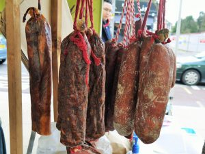 Meat at W5 Food Market at Ealing Town Hall