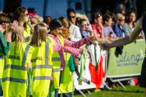 Young Ealing Half volunteers - Photo by Kieren Geaney