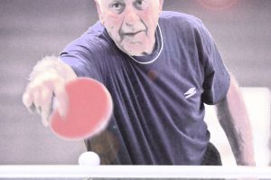 Table tennis. Over-55s sport
