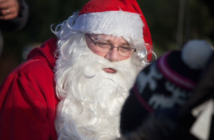 Father Christmas at Acton fair