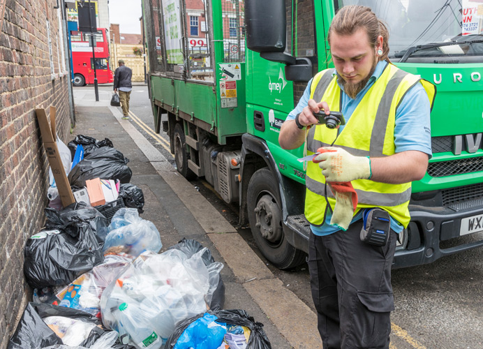 Fly-tipping enforcement team