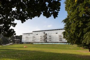 Gunnersbury Park: The large mansion being restored