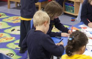 Primary school classroom