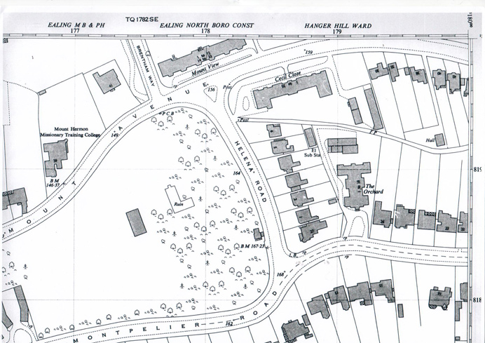 Montpelier Road area map