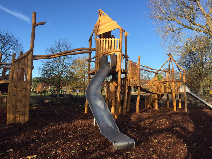 New equipment in Acton Park's playground