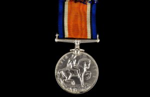 Lieutenant Harold Auerbach's First World War Medal