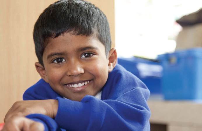 School pupil. Event is being held for people interested in being a school governor