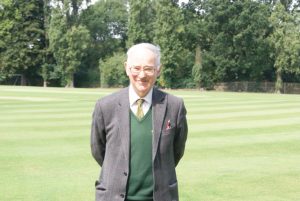 Ivor Chaplin, the long-serving scorer at Brentham Cricket Club