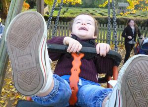 Jayson-Hurwood---pic-of-son-Harley-at-Brent-Lodge-Park-swings