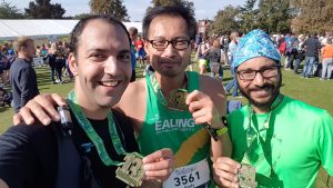 Ealing Half Marathon runners 24 Sept 2017