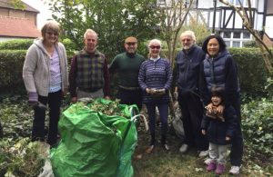 West Acton residents community gardening group, which is overseeing the creation of the Cherry Tree Walk