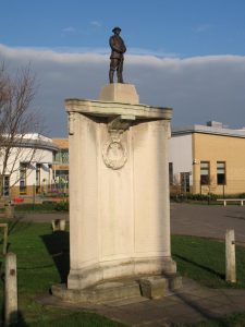 Featherstone High School's war memorial