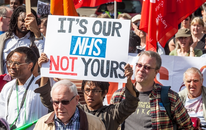 It's our NHS not yours