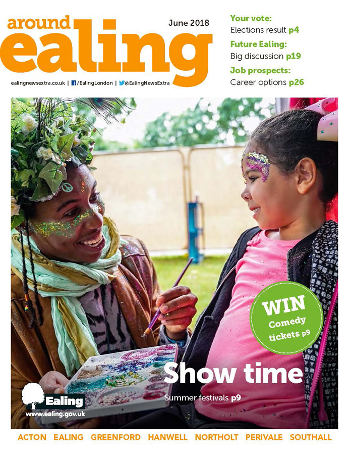 Around Ealing magazine June 2018