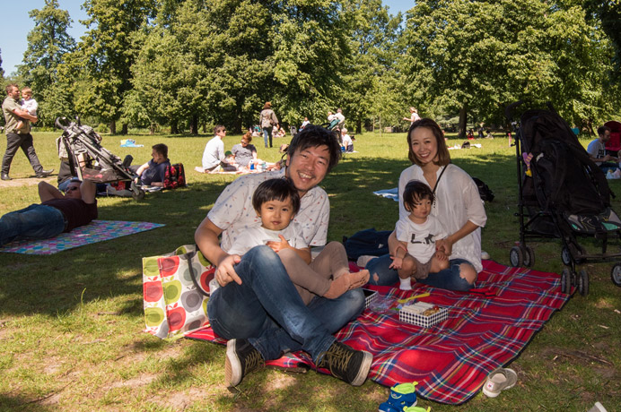 Big Lunch at Walpole Park (by Kate Jennings)