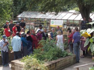 Duke of Kent visit to Horsenden Farm