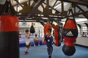 The opening of Powerday Hooks Amateur Boxing Club in Acton