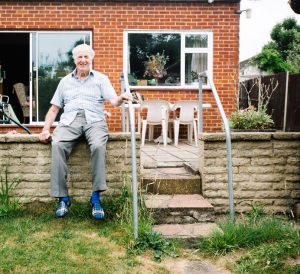 John Power was helped by the council's handyperson service