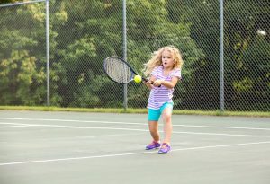 Tennis sessions for children are available at Gunnersbury Park