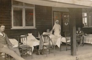 Auxiliary hospital in Southall during First World War