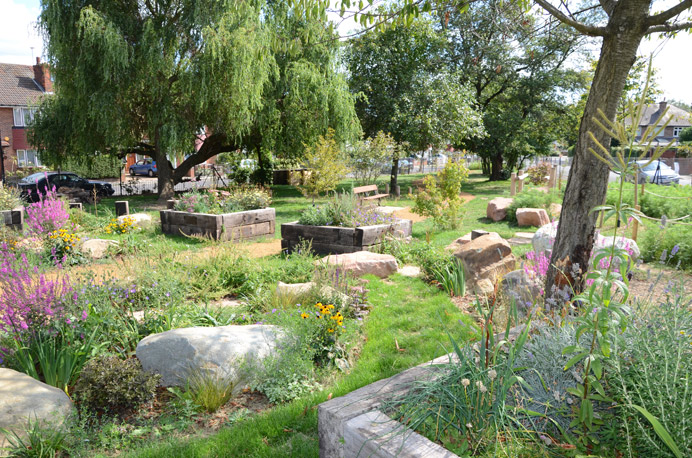 Friars Gardens is now a community garden for all