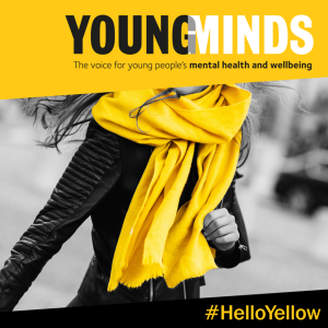 Young Minds UK #HelloYellow campaign artwork