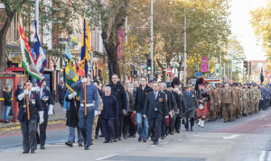 Remembrance Sunday parade, Ealing 2016
