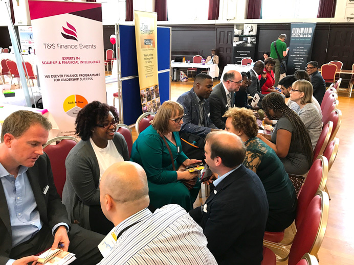 Speed networking at Ealing Business Expo