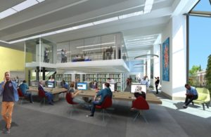 Artist's impression of Ealing Broadway Library