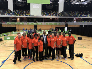 Team Ealing at the Copper Box Arena