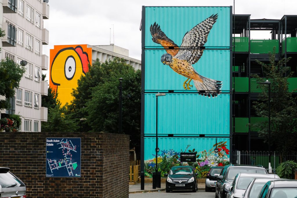 South Acton estate art