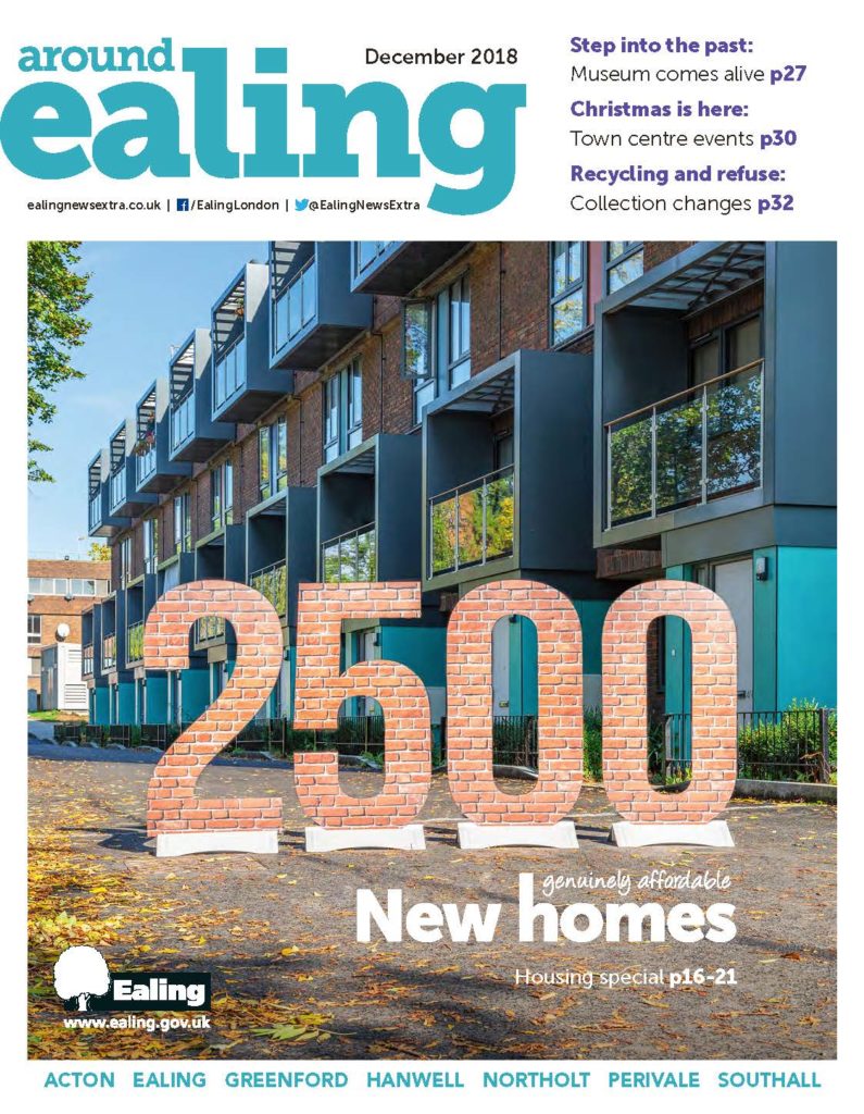 Around Ealing magazine December 2018