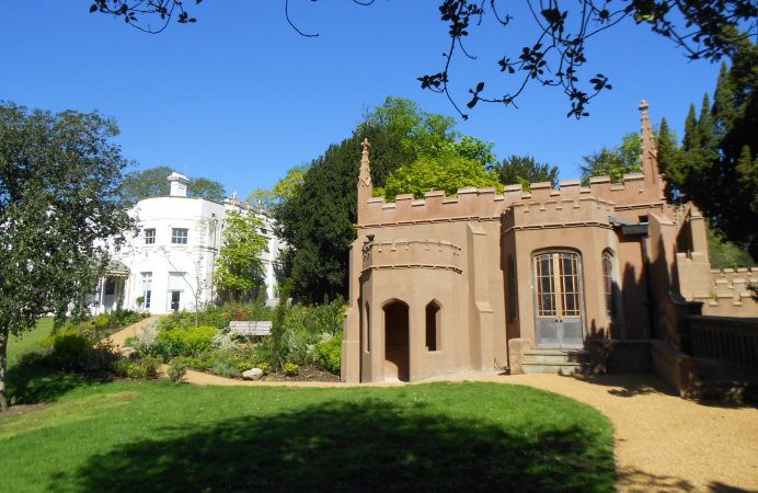 Restored bathhouse at Gunnersbury