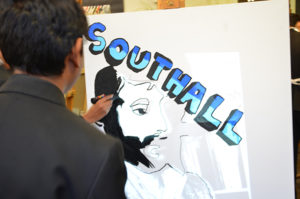 More Southall Rising artwork by Featherstone High pupils
