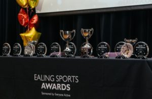 Trophies for Ealing Sports Awards