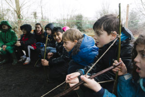 Forrest school students