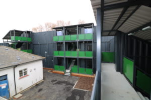 New temporary modular housing