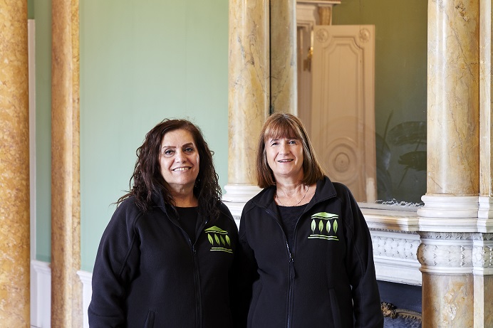 Gunnersbury Park Museum volunteers (Photograph by Simon Brown)