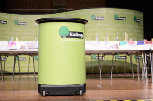 European parliamentary elections 2019 - count at Greenford Hall