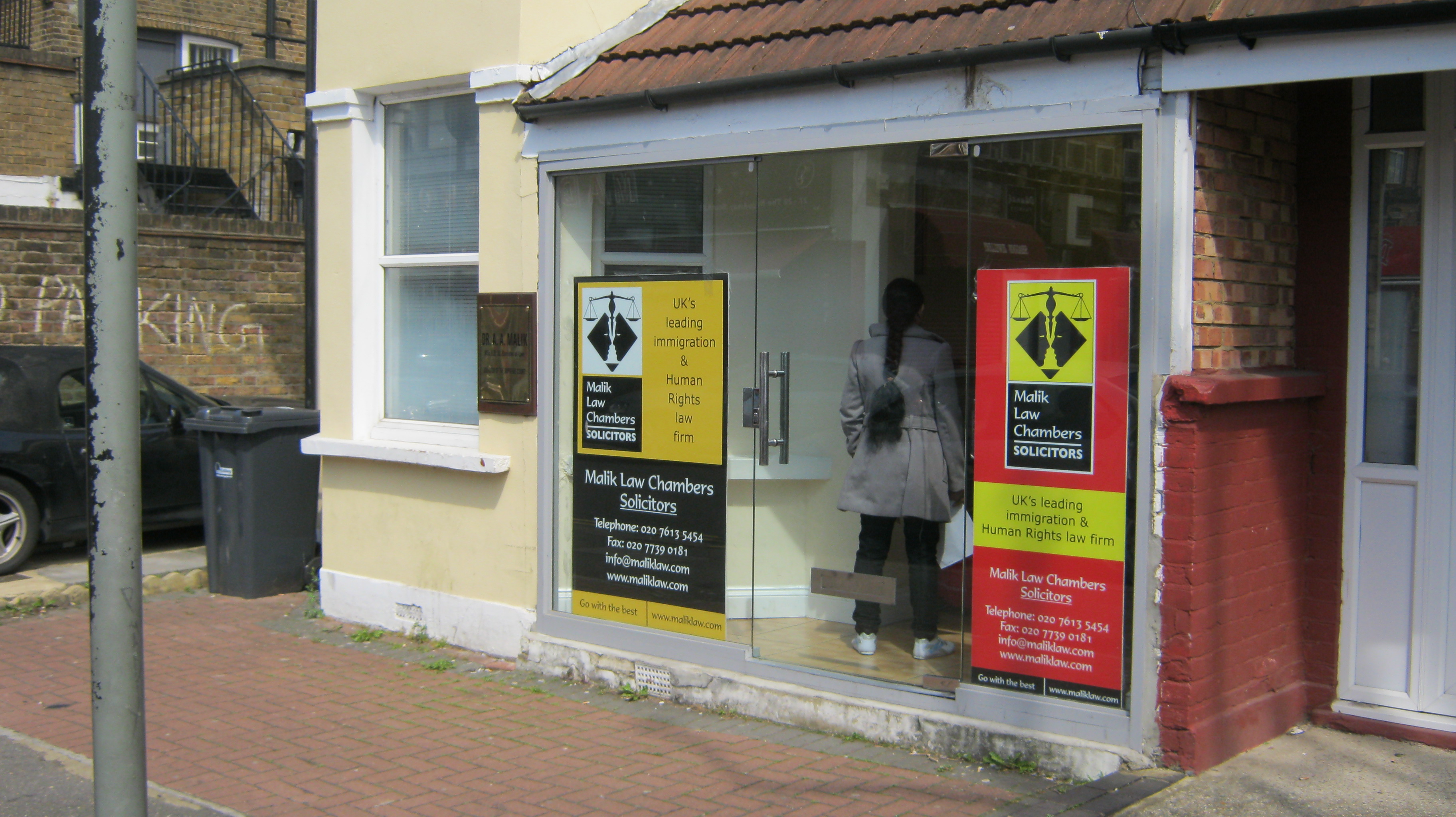 Malik Law Chambers, Herbert Road, Southall