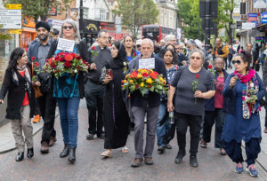 March for unity in Southall 27 April 2019. Photo by John Sturrock