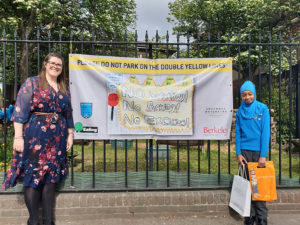 Road safety banner competiton, Hambrough Primary School