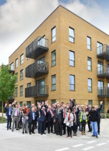 Welcoming the new residents to Southall Waterside