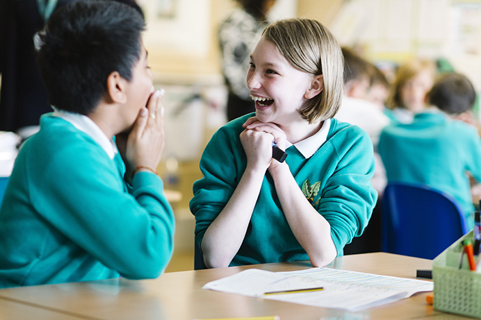 Oaklands Primary school pupils