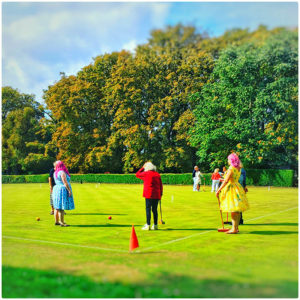 A - Croquet on a sunny day, by Ali Moosavi