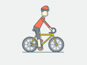 Cyclist gif