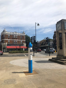 New water fountain at Hanwell Clock Tower